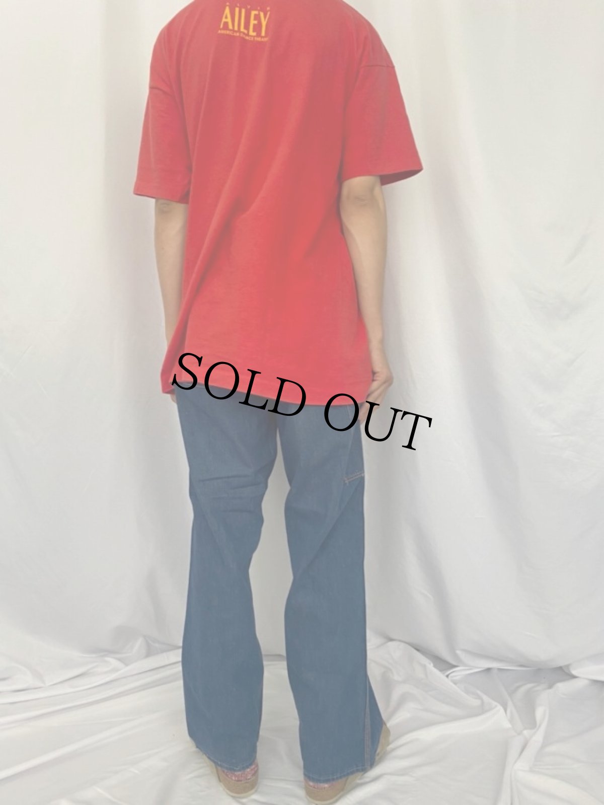 画像4: 40's〜50's STOREBRAND 5ポケット デニムペインターパンツ W34 (4)