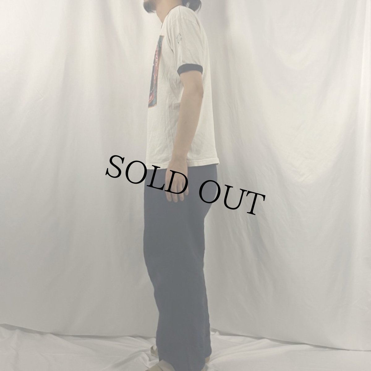 画像3: 90's KISS Rock And Roll Over ロックバンドリンガーTシャツ (3)