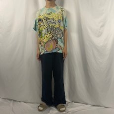 画像2: 90's The Allman Brothers Band USA製 タイダイ×大判プリント ロックバンドTシャツ XL (2)