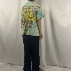 画像4: 90's The Allman Brothers Band USA製 タイダイ×大判プリント ロックバンドTシャツ XL (4)