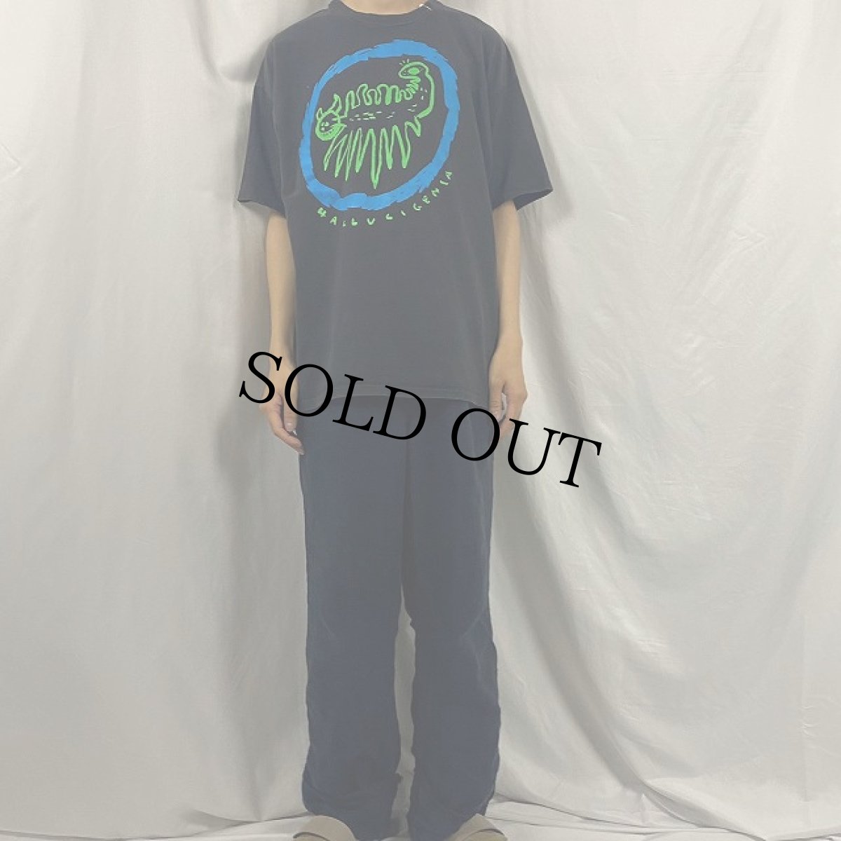 画像2: 90's Lowest of the low "Hallucigenia" オルタナティブロックバンドTシャツ XL (2)