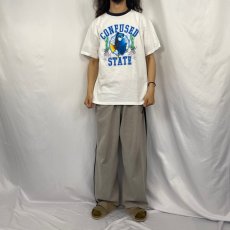 画像2: 90's ファンディング・ニモ "CONFUSED" キャラクタープリントTシャツ L (2)