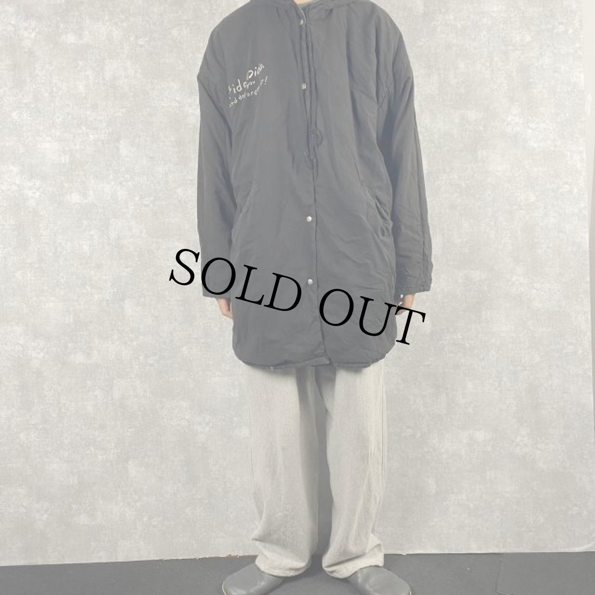 画像8: Fido Dido キャラクター総柄 リバーシブル 中綿コットンパーカ (8)