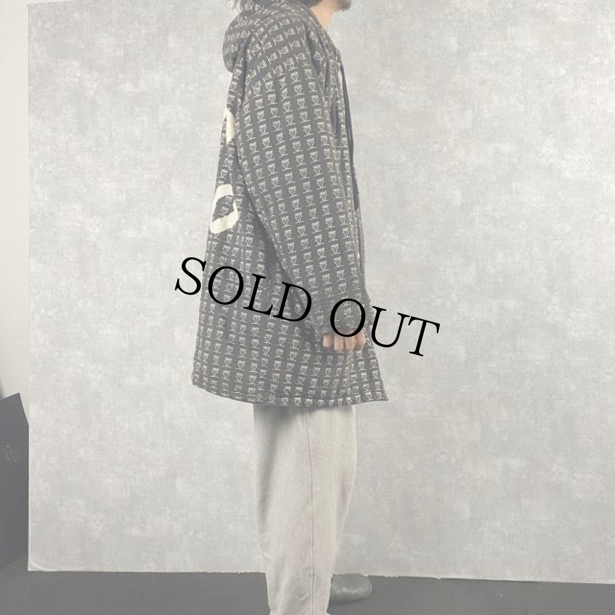 画像6: Fido Dido キャラクター総柄 リバーシブル 中綿コットンパーカ (6)