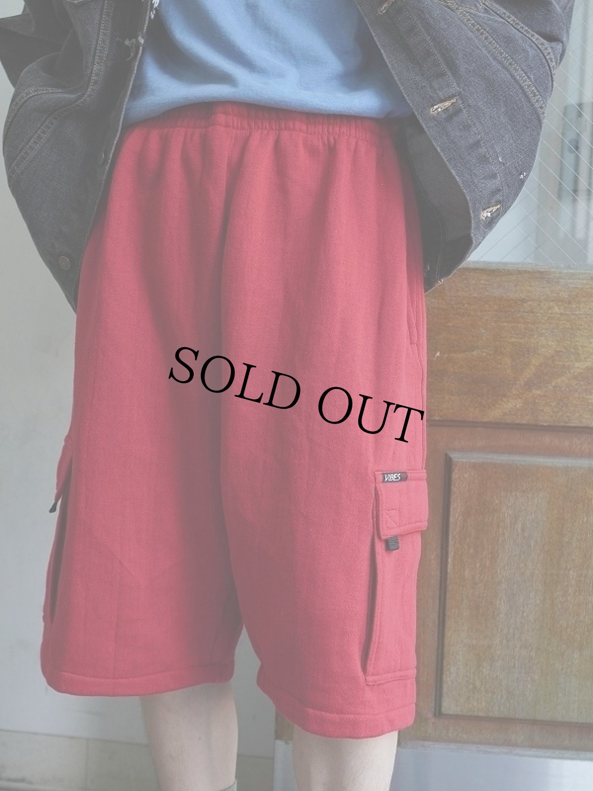 画像3: VIBES スウェットカーゴショーツ XXL (3)