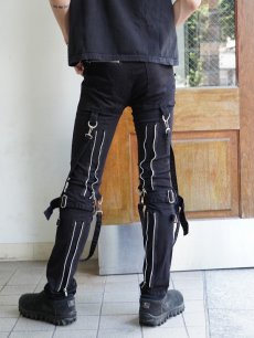 画像1: TRIPP ボンテージスキニーパンツ BLACK W30 (1)