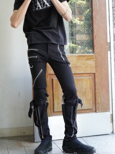 画像3: TRIPP ボンテージスキニーパンツ BLACK W30 (3)