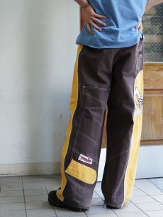 画像1: Plastic Street, S.L デザインカーゴパンツ L (1)