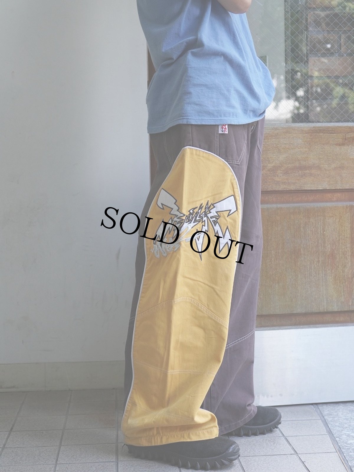 画像4: Plastic Street, S.L デザインカーゴパンツ L (4)