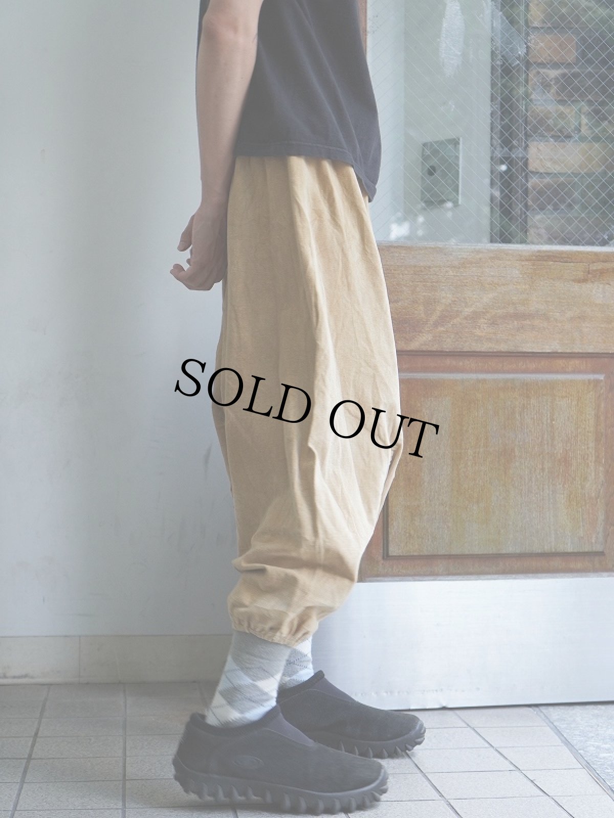 画像3: floritos de Madrid コーデュロイサルエルパンツ W41 (3)