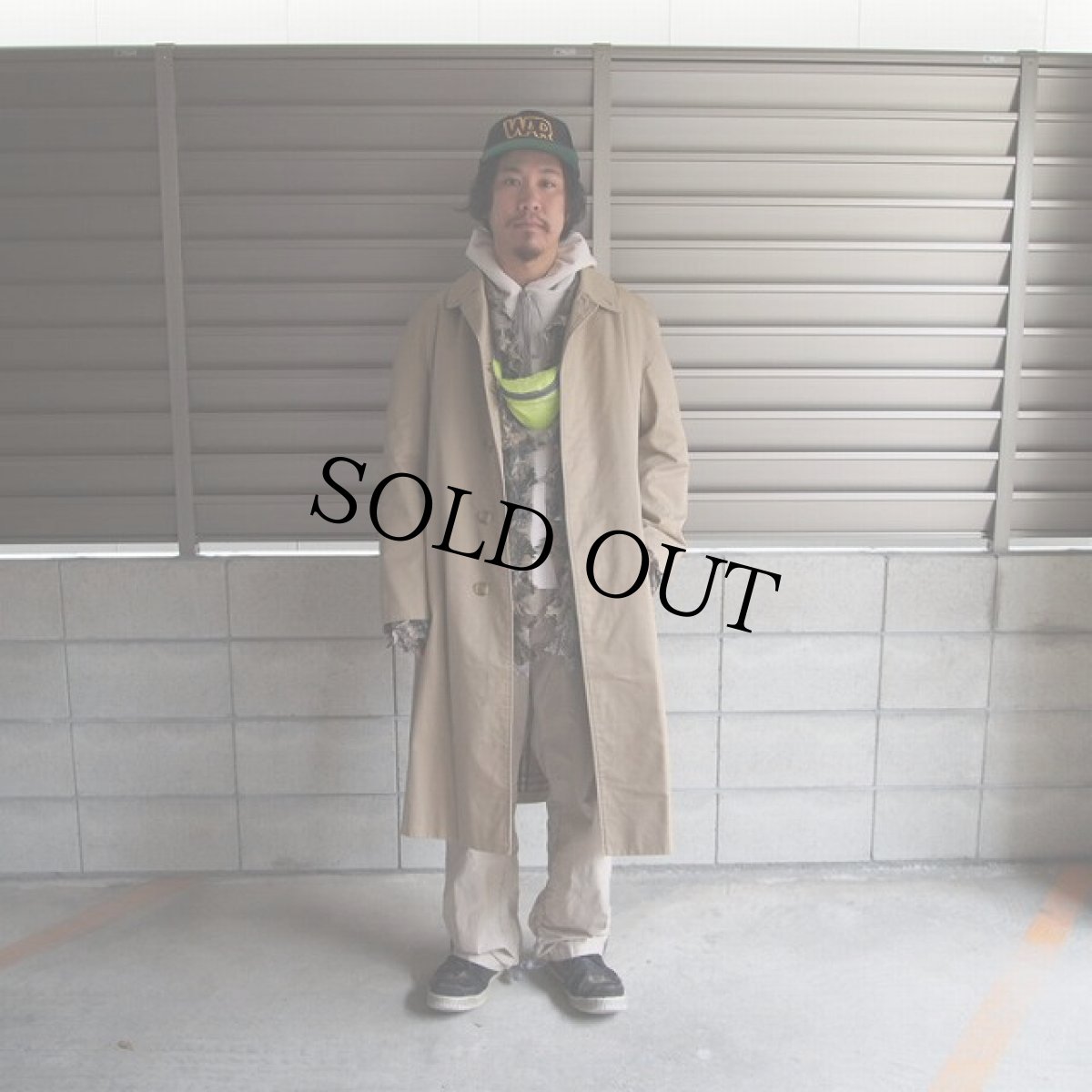 画像2: 〜90's Burberrys ENGLAND製 ステンカラーコート (2)