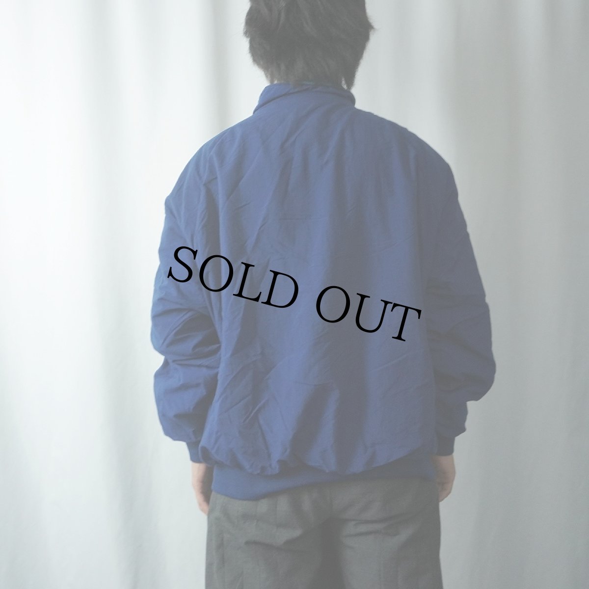 画像3: 90's Dunbrooke USA製 "intel" 企業ロゴ刺繍 裏フリース ナイロンジャケット L (3)