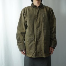 画像3: 2000's FILSON USA製 COVER CLOTH WAXED COTTON JACKET L (3)