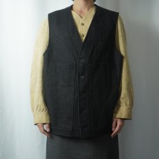 画像2: 2013 FILSON MACKINAW WOOL VEST 50 (2)