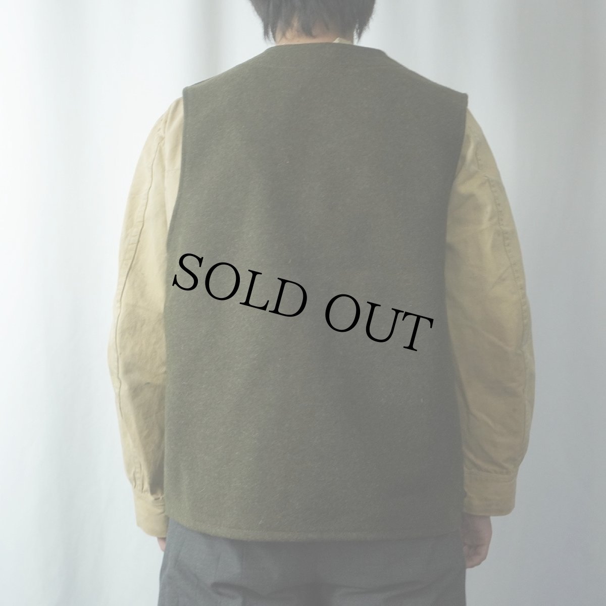 画像3: 2000's FILSON MACKINAW WOOL VEST 46 (3)