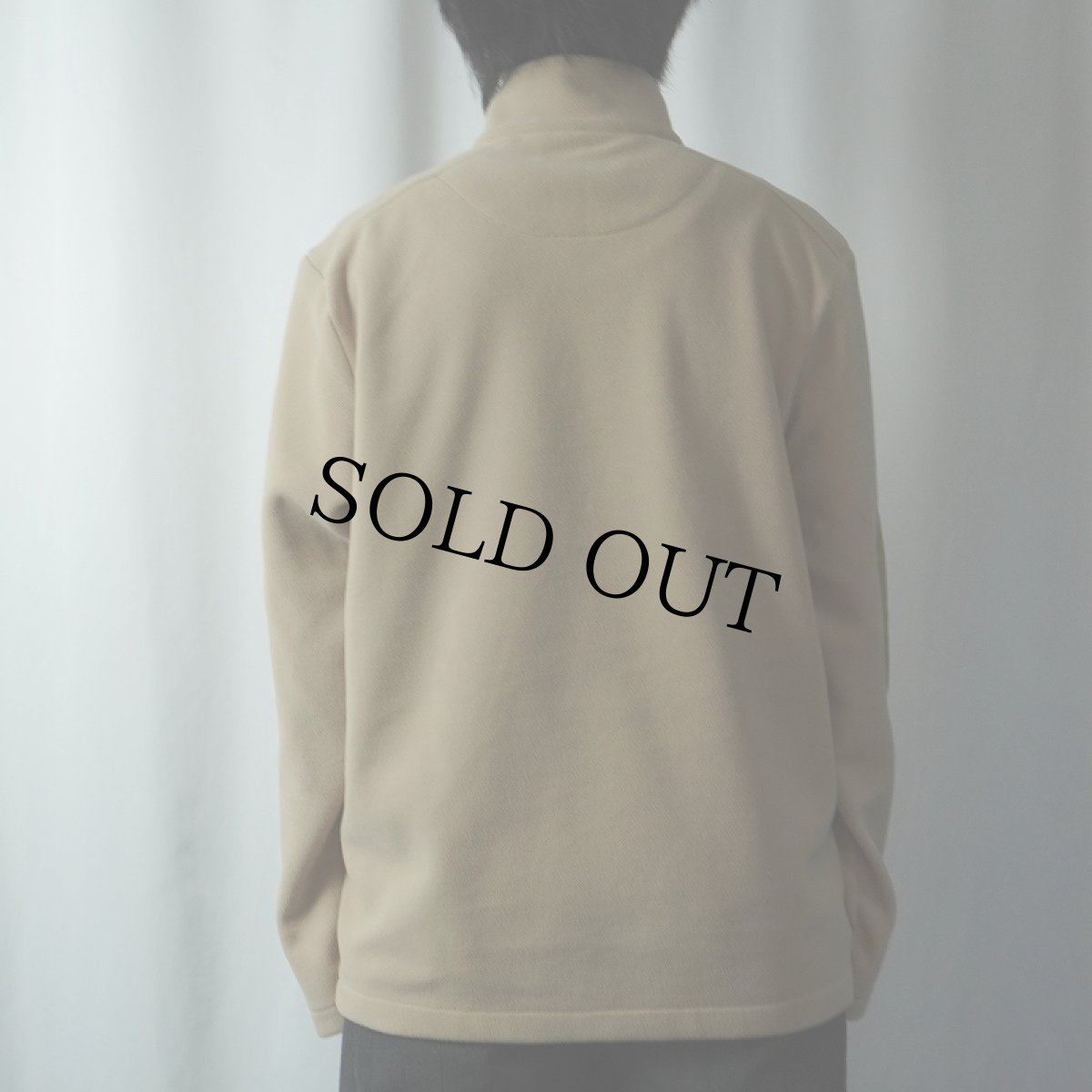 画像3: C.C.FILSON CO. エルボーパッチ付き ハーフジップ フリースジャケット M (3)