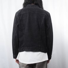 画像3: Levi's ブラックデニムジャケット L (3)