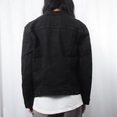 画像3: Levi's ブラックデニムジャケット L (3)