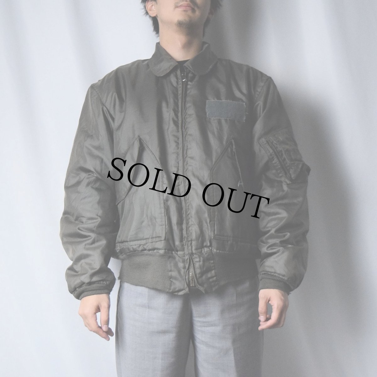 画像2: 70's U.S.AIR FORCE J-CWFS (CWU－45/P) フライトジャケット 最初期型 (2)