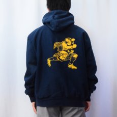 画像4: Champion REVERSE WEAVE "HIGHLAND PARK" スウェットフーディー NAVY L (4)