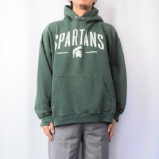 画像2: Hanes Ultimate Cotton "SPARTANS" プリントスウェットフーディー (2)