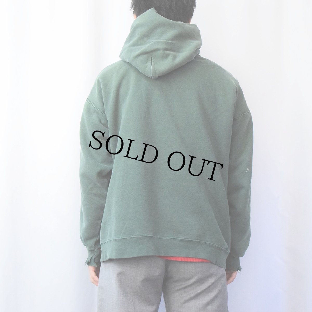 画像3: Hanes Ultimate Cotton "SPARTANS" プリントスウェットフーディー (3)