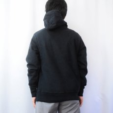 画像3: Champion REVERSE WEAVE "Northwestern University" スウェットフーディー BLACK M (3)