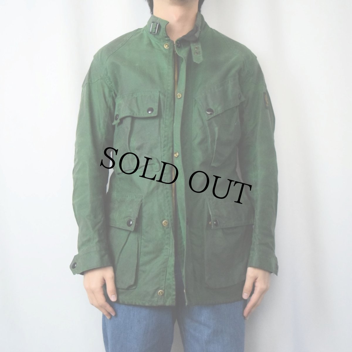 画像2: 60〜70's Belstaff ENGLAND製 "TRIAL MASTER Proffesional" オイルドジャケット size34 (2)