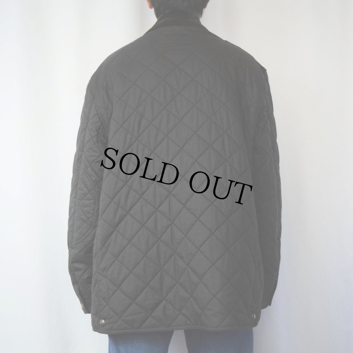 画像3: POLO Ralph Lauren 中綿入り キルティングハンティングジャケット BLACK XXL (3)