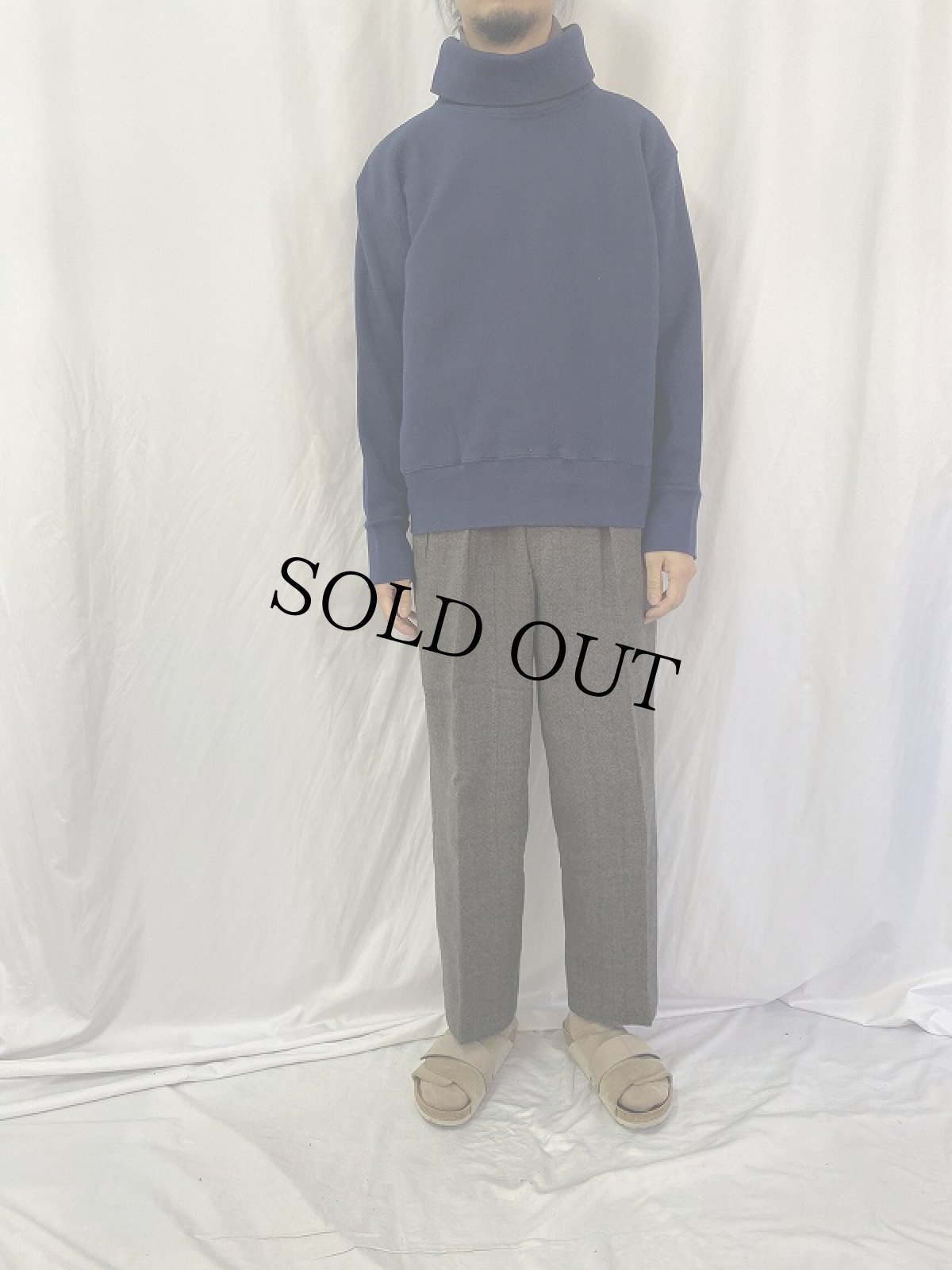 画像2: CAMBER USA製 タートルネックスウェット XL (2)