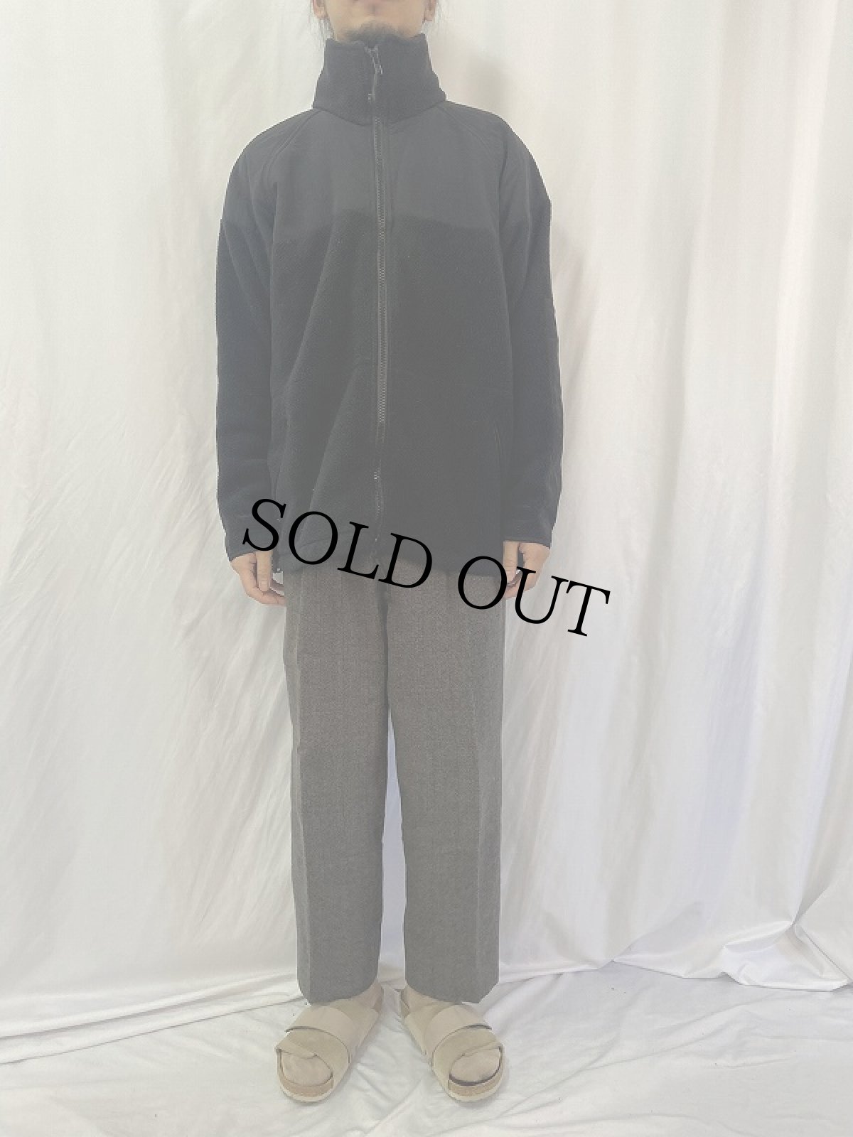 画像2: U.S.MILITARY ECWCS GEN2 "POLAETEC" フリースジャケット LARGE BALCK (2)