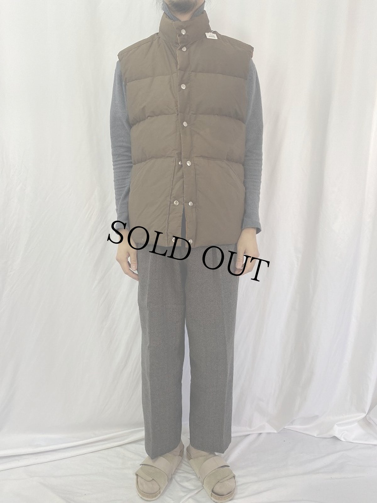 画像6: 80's GERRY USA製 リバーシブルダウンベスト (6)