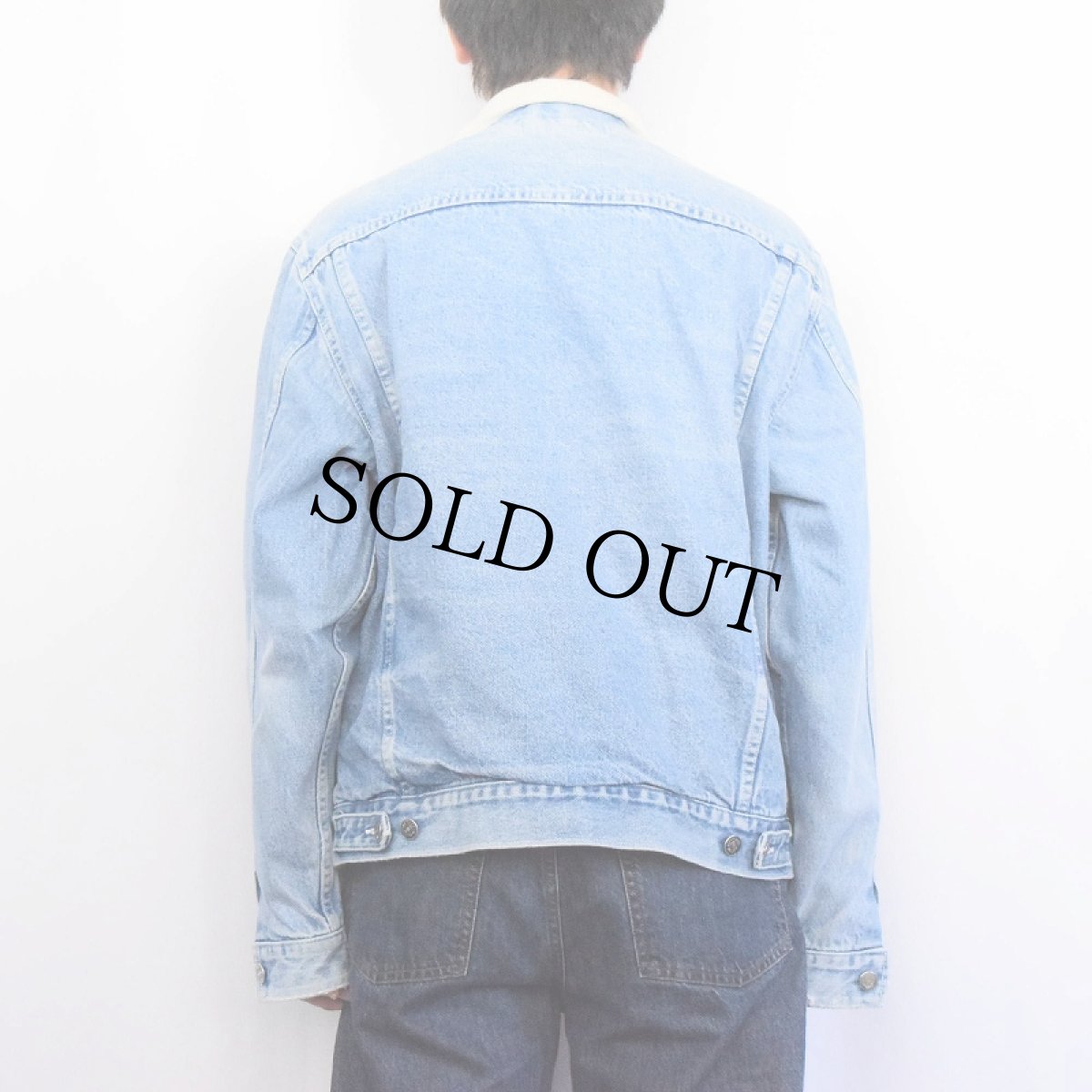 画像3: 90's J.CREW USA製 ライナー付き デニムジャケット L (3)