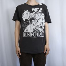 画像2: 90's Subhumans "The Day The Country Died" パンクロックバンド プリントTシャツ (2)