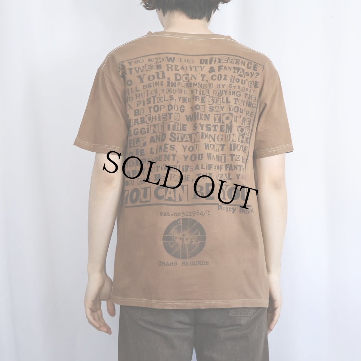 画像4: Honey Bane "A Big Piss Off to the Musick" パンク・ロック・シンガー プリントTシャツ (4)