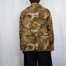 画像4: 70's RANGER カモ柄 コットンジャケット M (4)