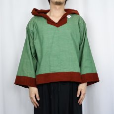 画像3: コーデュロイ リバーシブル スキッパージャケット (3)