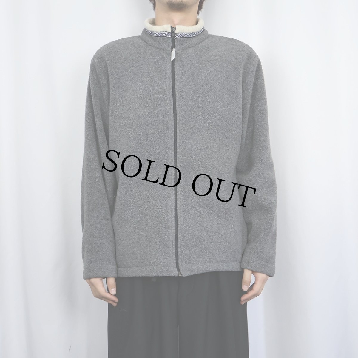 画像2: 90's BLACK DIAMOND USA製 フリースジャケット L (2)