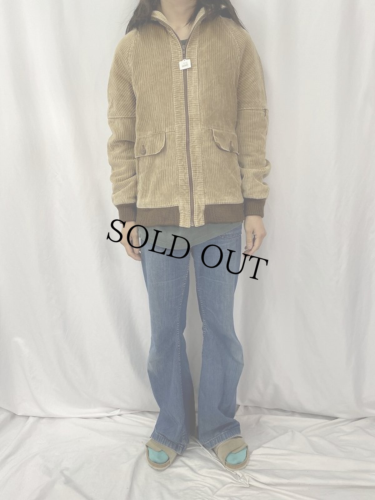 画像2: キルティングライナー コーデュロイジャケット  (2)