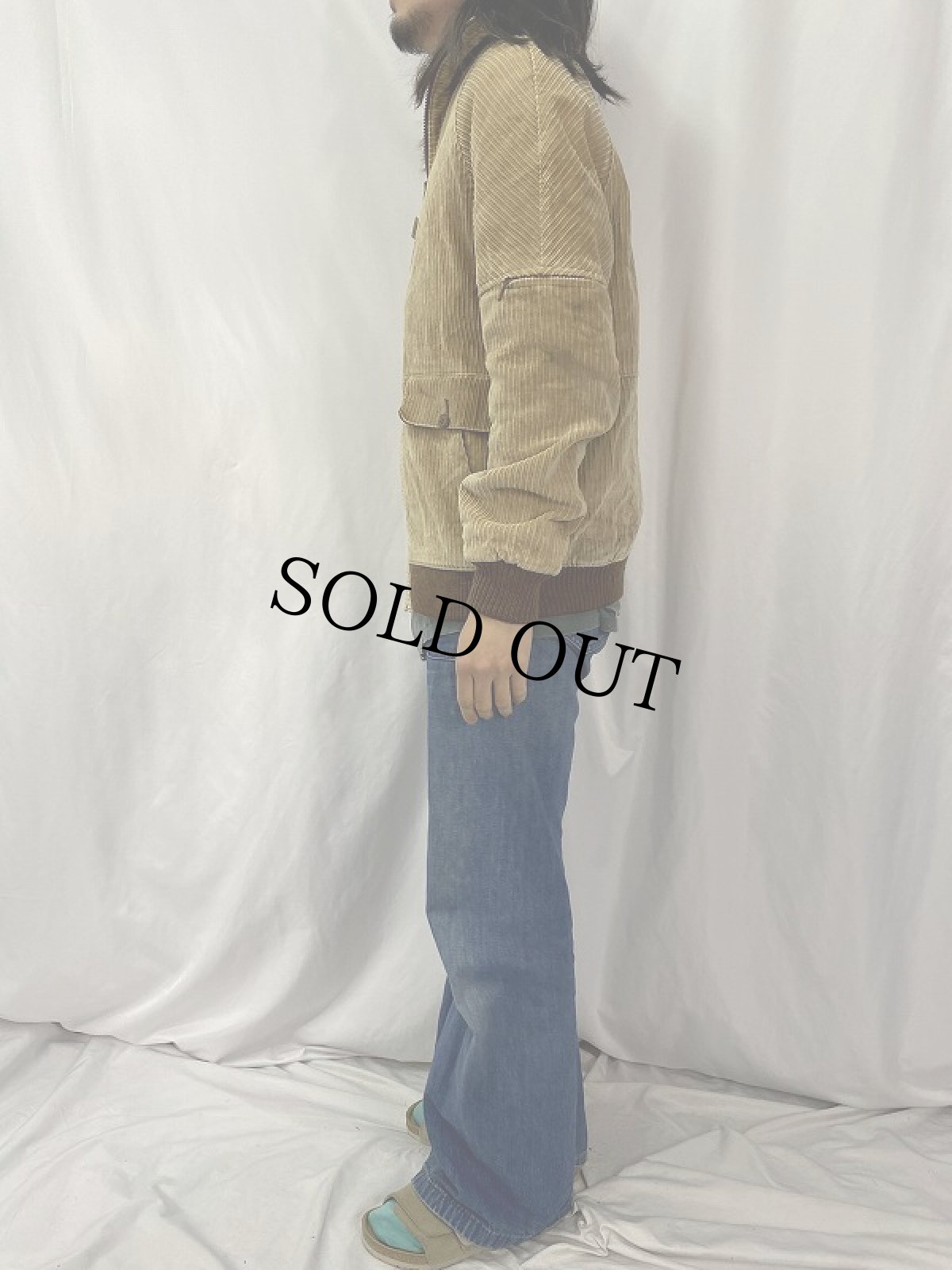 画像3: キルティングライナー コーデュロイジャケット  (3)