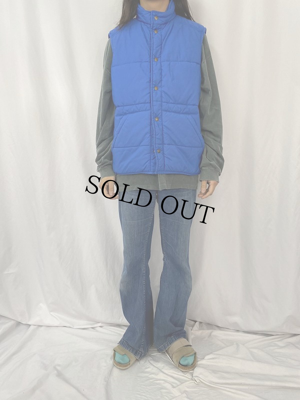 画像2: 80's Eddie Bauer ダウンベスト (2)