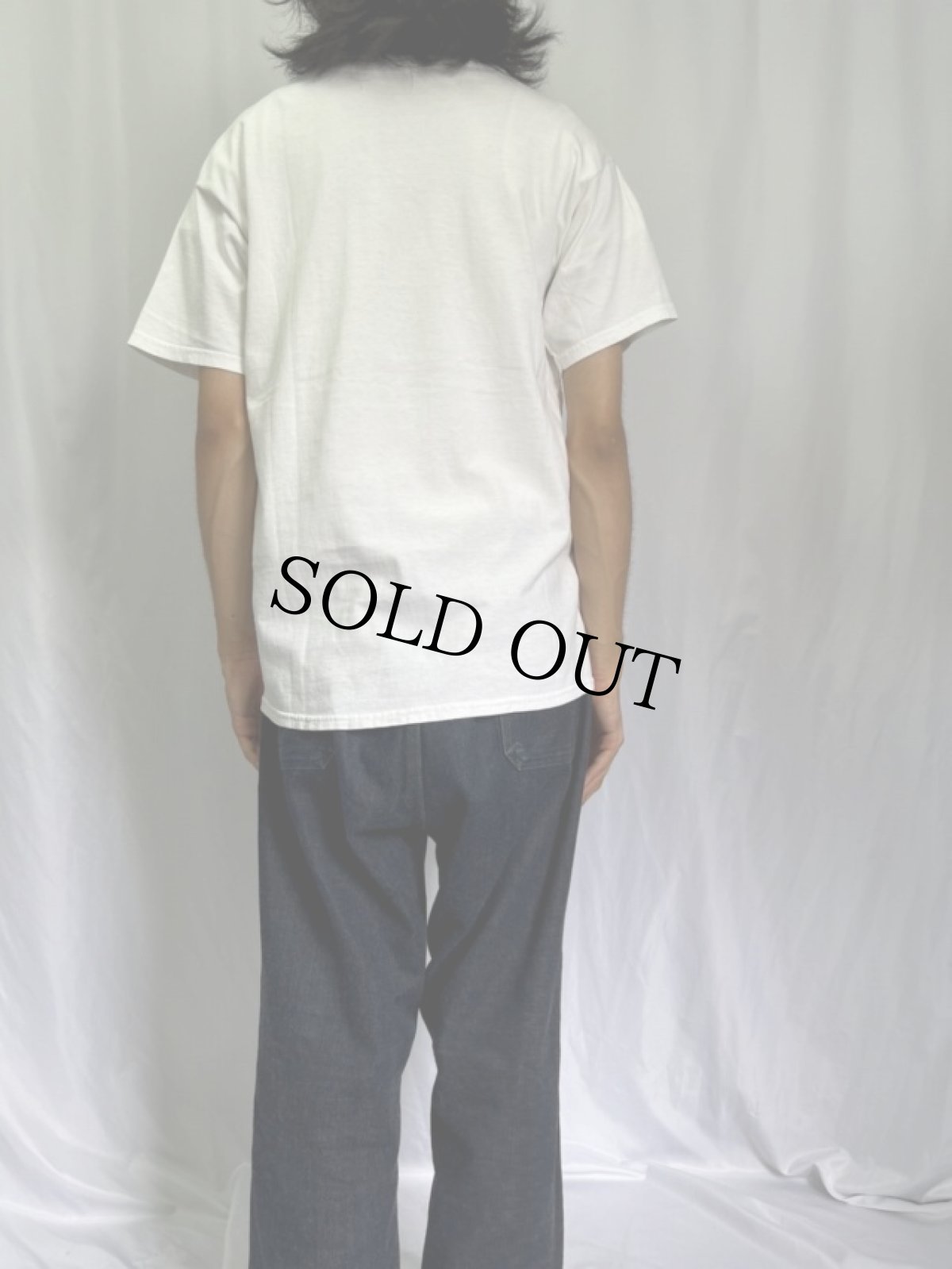 画像4: 90's COOKIE MONSTER "got milk" キャラクタープリント Tシャツ (4)