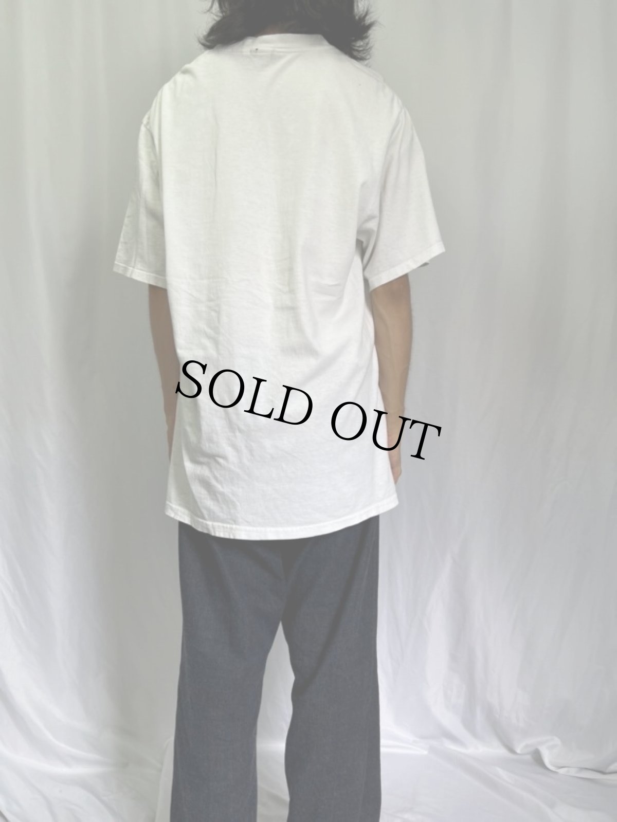 画像4: 90's COOKIE MONSTER "got milk" キャラクタープリント Tシャツ XL (4)