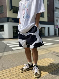 画像3: STRANGE TRIP "COW WIDE SHORTS" WHITE 【M】 (3)