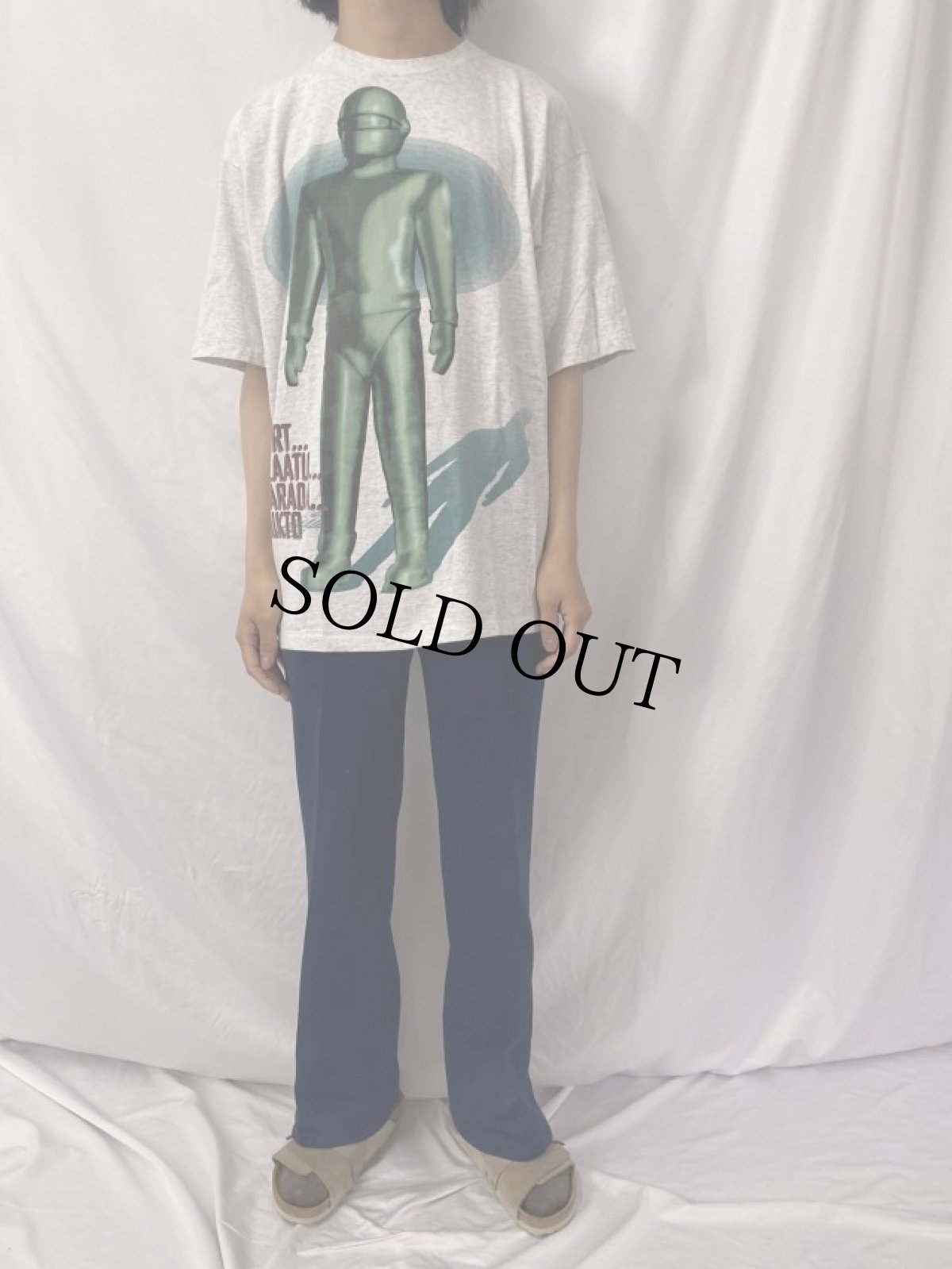 画像2: 90's The Day the Earth Stood Still USA製 テレビドラマプリントTシャツ XL (2)