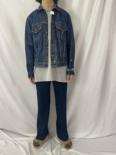 画像2: 60's LEVI'S 70505 BIGE デニムジャケット (2)