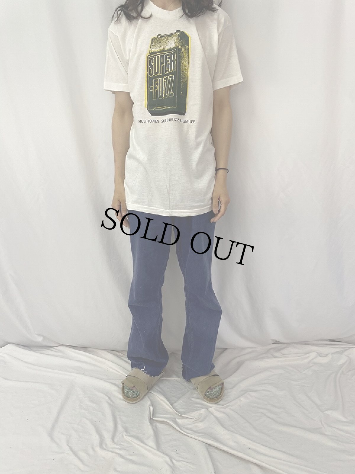 画像2: 90's Mudhoney USA製 "SUPERFUZZ BIGMUFF" ロックバンドプリントTシャツ DEADSTOCK XL (2)