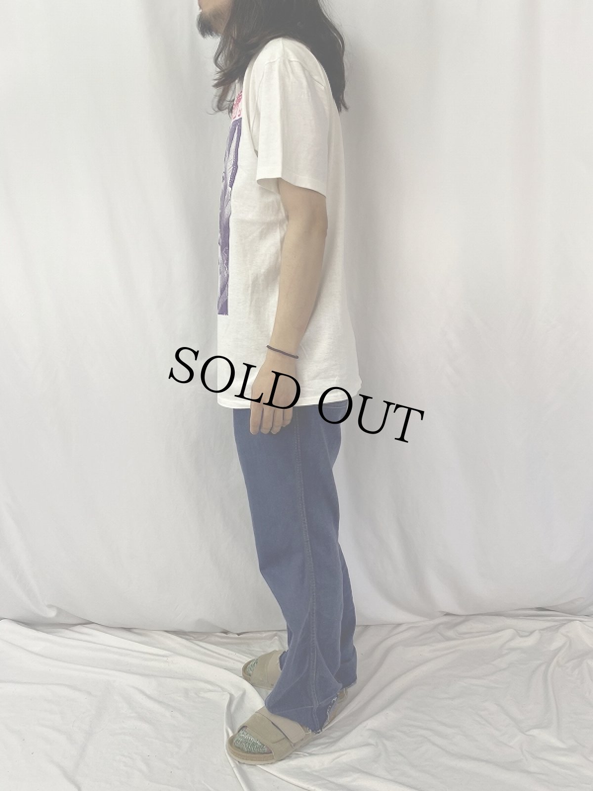 画像4: 90's Mudhoney USA製 "SOFT, HELL!" ロックバンドプリントTシャツ L (4)