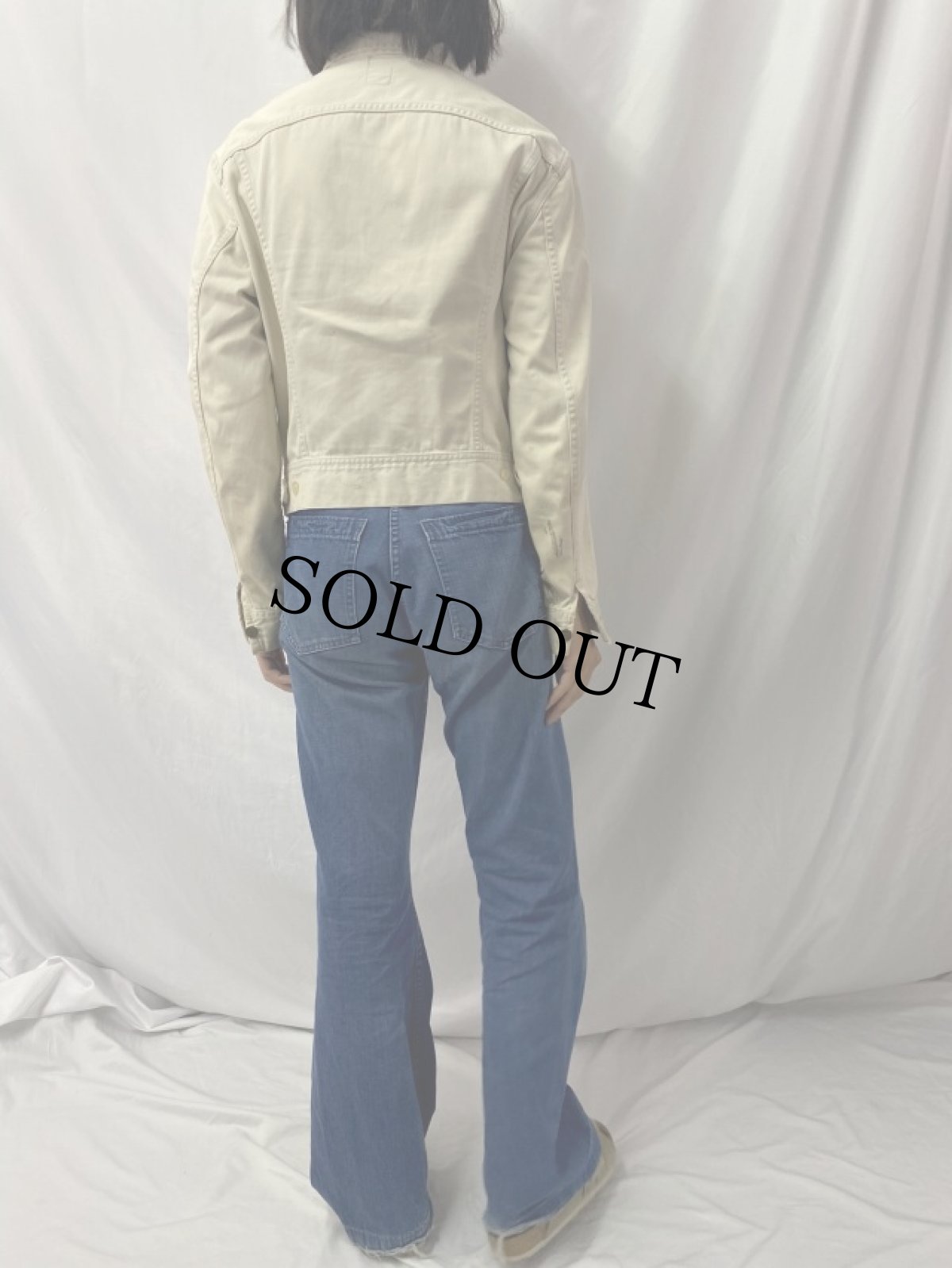 画像4: 60's Lee Westerner 100-J コットンサテンジャケット 42R (4)