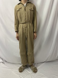 画像2: 40's U.S.NAVY "AN 6550" サマーフライトスーツ (2)